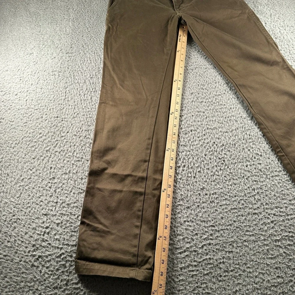 wings+horns Pants Mens 31 Brown Cotton‎ Chino Straight Leg Made in Japan